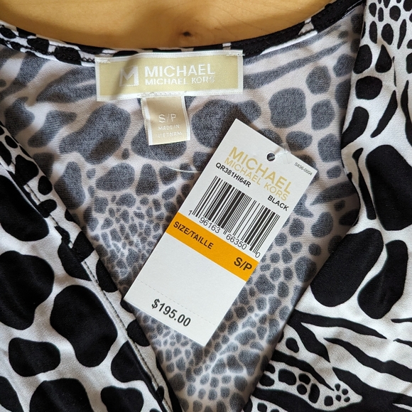 Michael Kors Animal Print Dress. Size S. NWT. - Picture 5 of 9